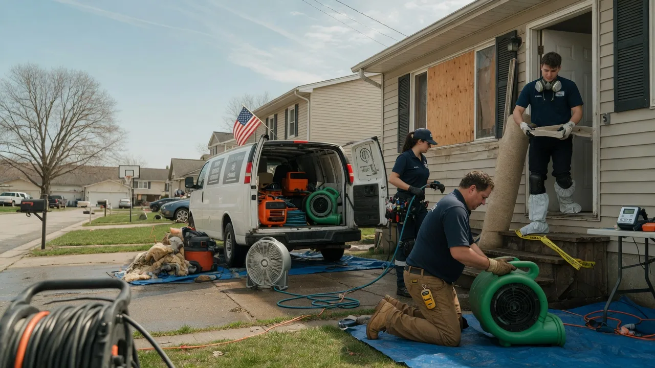 Water Damage Restoration in Hughesville, PA near me